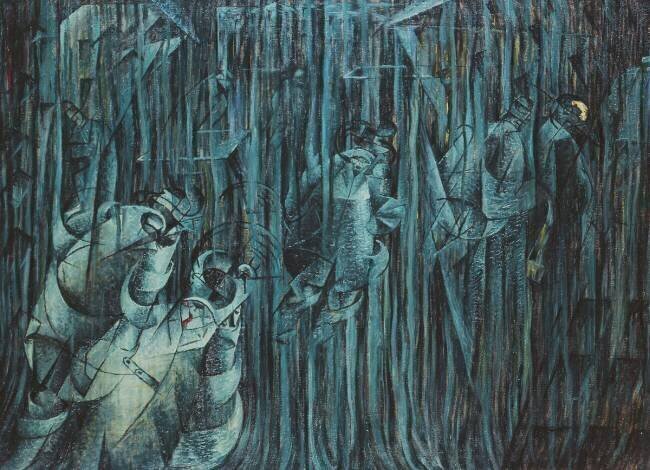 Etats d'Esprit : ceux qui restent  Umberto Boccioni