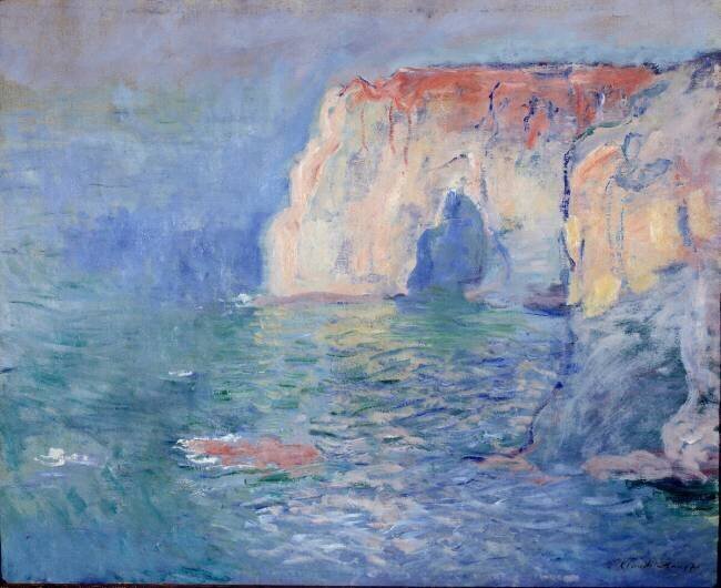 Etretat Claude Monet