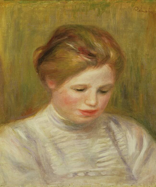 Étude pour "Brodeurs" Auguste Renoir