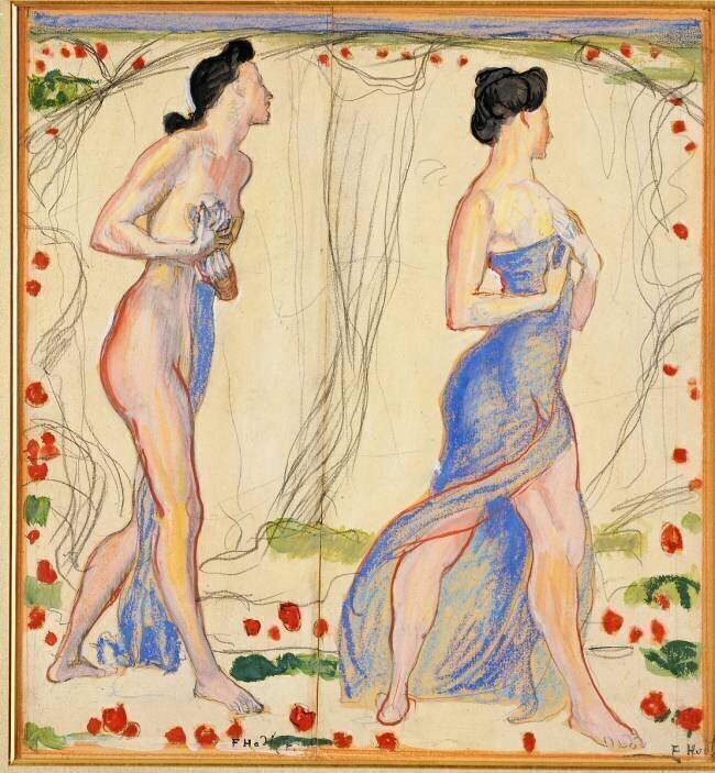 Etude pour "La Sensation I" Ferdinand Hodler