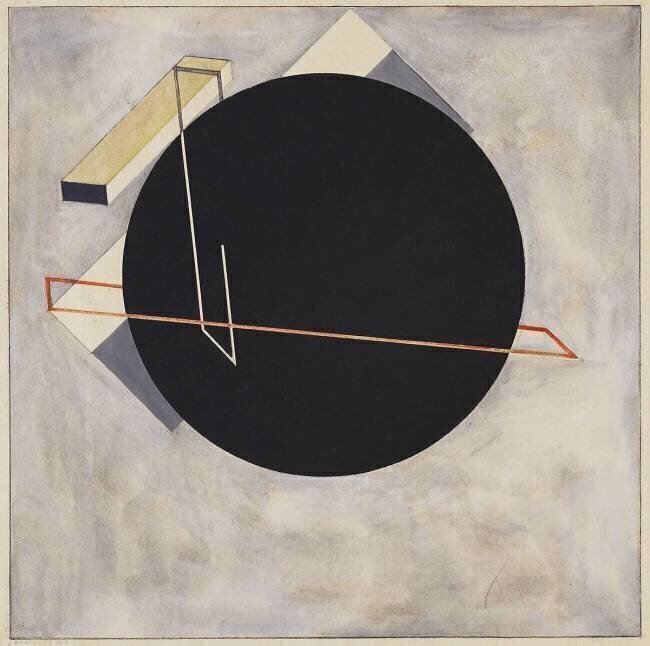 Etude pour "Proun" Huit Paramètres Eliezer Lissitzky
