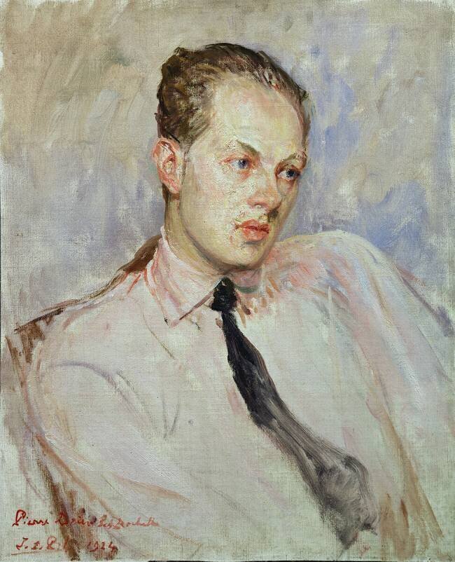 Etude pour un portrait de Pierre Drieu La Rochelle Jacques-Emile Blanche