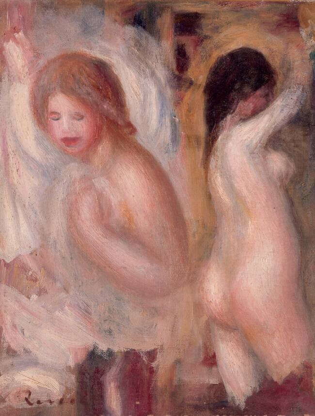 Etudes de nus Auguste Renoir