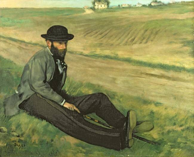 Eugène Manet Edgar Degas