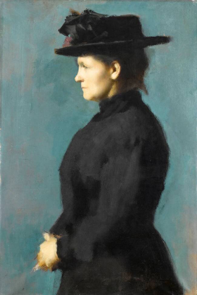 Eugénie Henner, nièce de l'artiste Jean-Jacques Henner