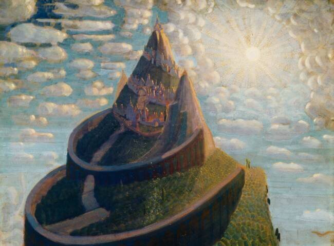 Fairy Tale Castle Mikalojus Konstantinas Ciurlionis