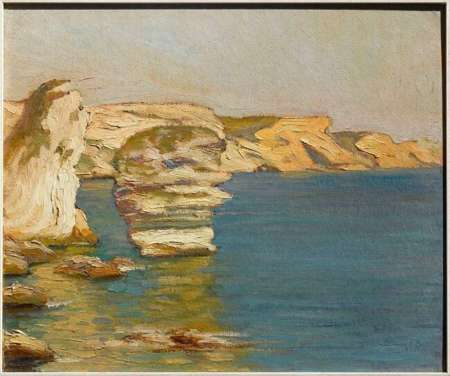 Falaises de Bonifacio, "Le grain de sable" Jean-Baptiste Bassoul