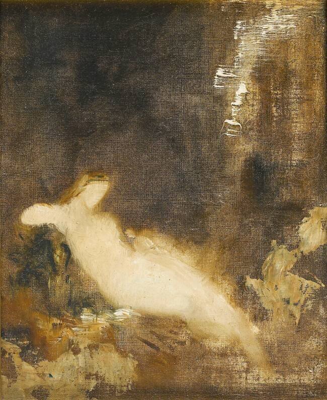Fée aux griffons Gustave Moreau