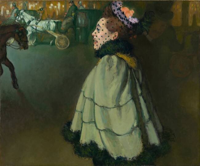 Femme aux Champs-Elysées Louis Anquetin