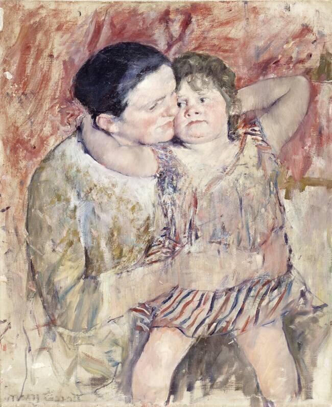 Femme et enfant Mary Cassatt