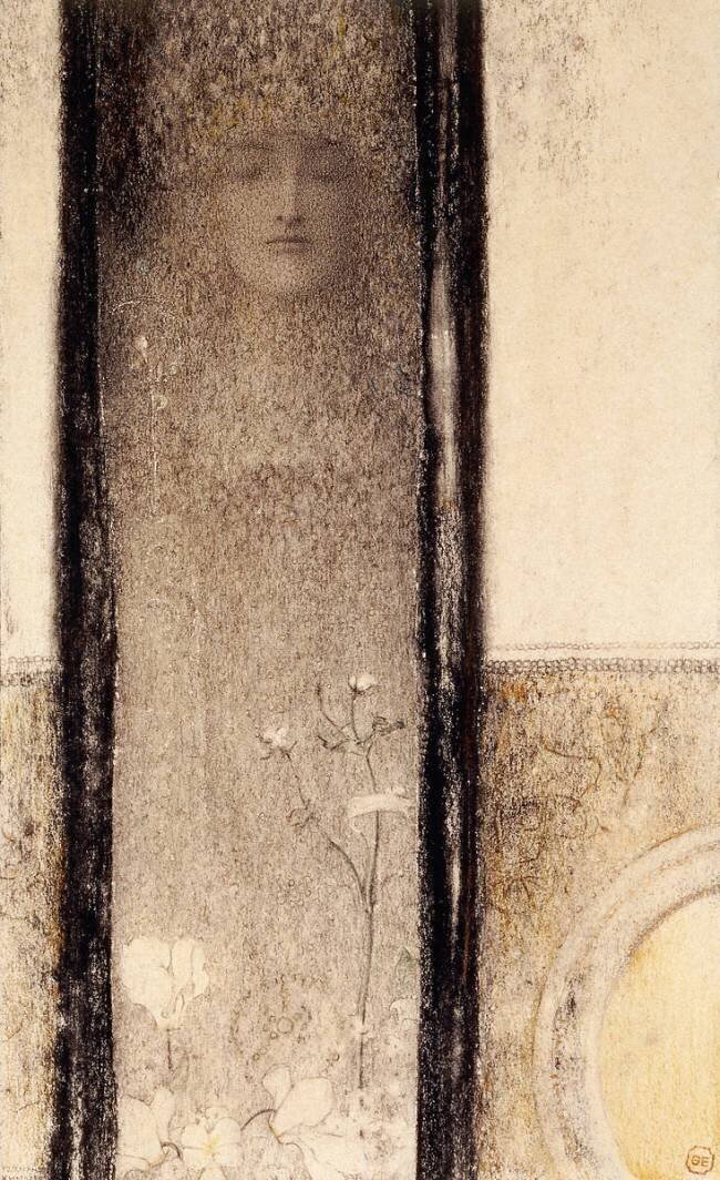 Femme Mystérieuse Fernand Khnopff