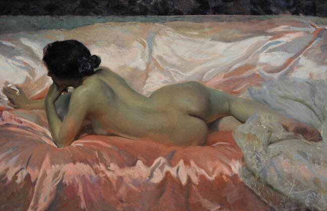 Femme nue Joaquin Sorolla y Bastida
