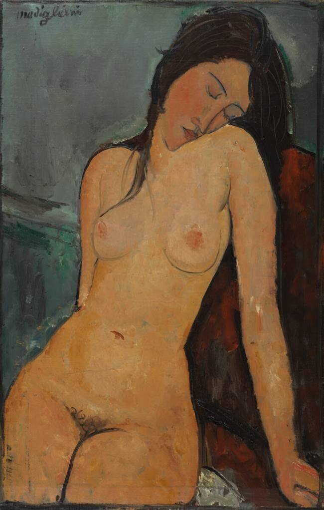 Femme nue Amedeo Modigliani