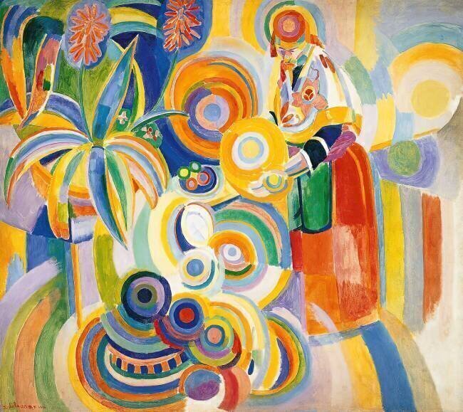 Femme Portugaise Robert Delaunay