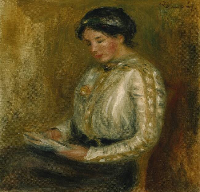 Femme qui lit Auguste Renoir