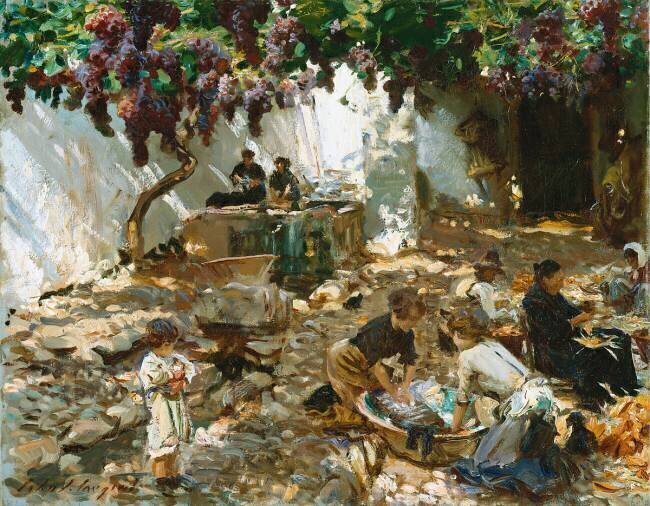 Femmes au travail John Singer Sargent