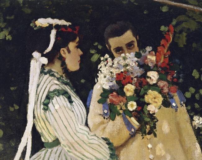 Femmes dans le jardin (détailà Claude Monet