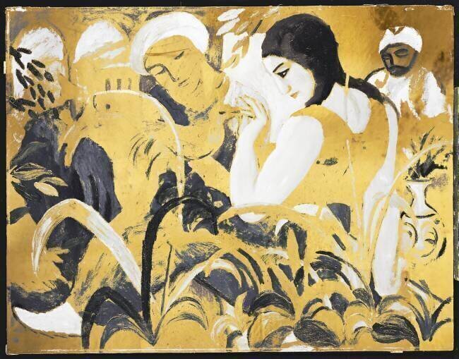 Femmes de l'Est (Odalisque) August Macke
