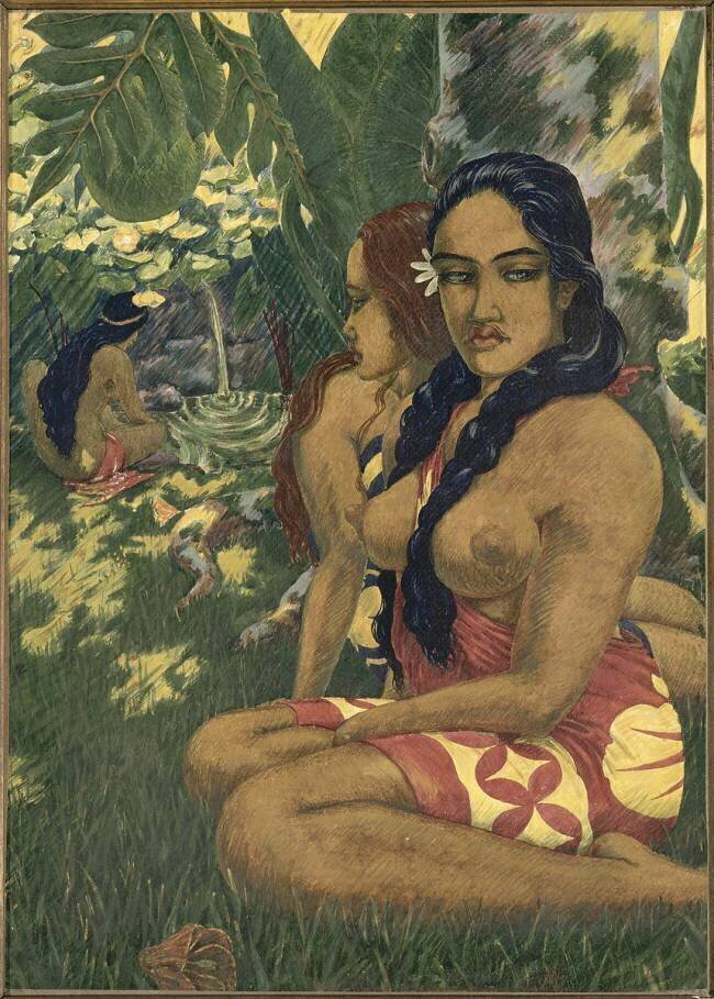 Femmes de Tahiti Octave Morillot