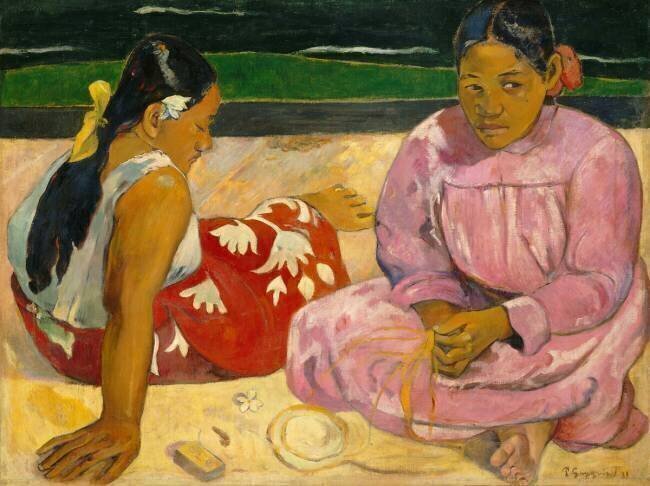 Femmes de Tahiti ou Sur la plage Paul Gauguin