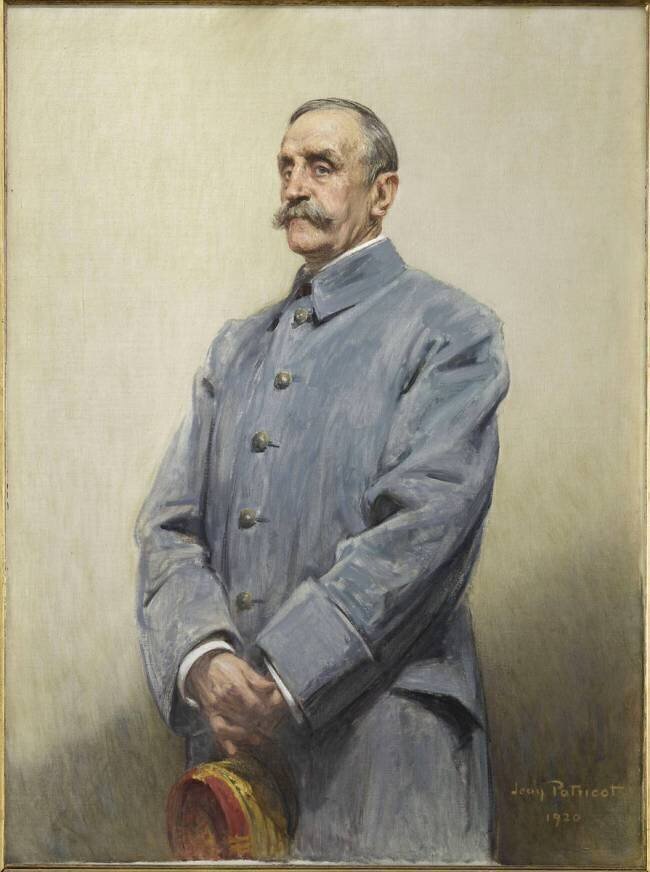 Ferdinand Foch, maréchal de France en 1918 (1851-1929), représenté en 1920 Jean Patricot