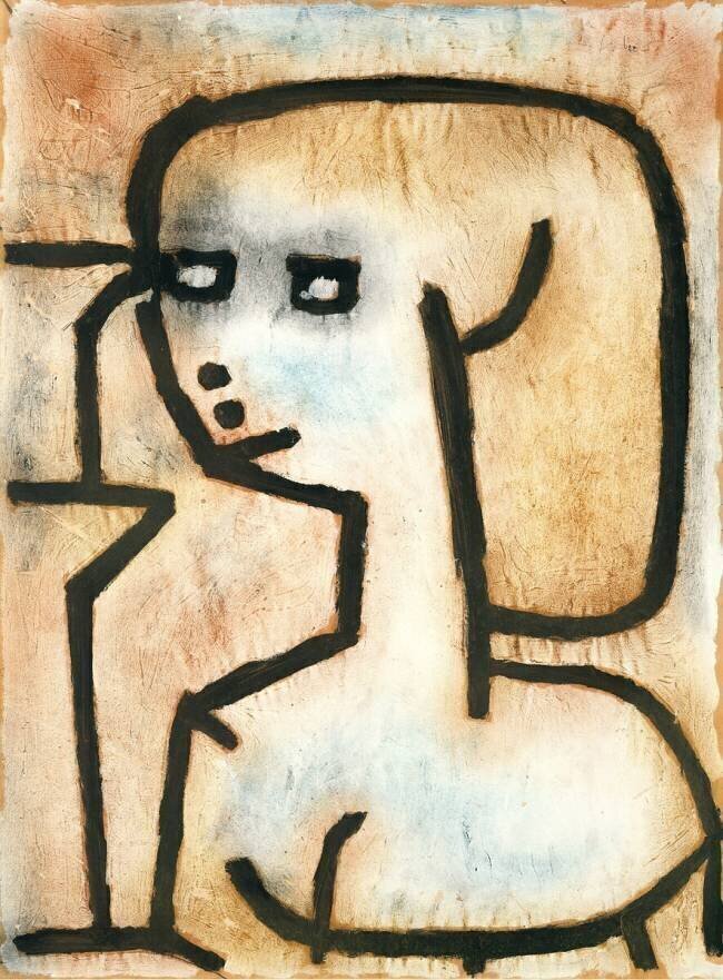 Fille en deuil Paul Klee