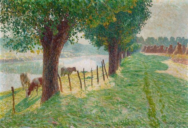 Fin août Emile Claus