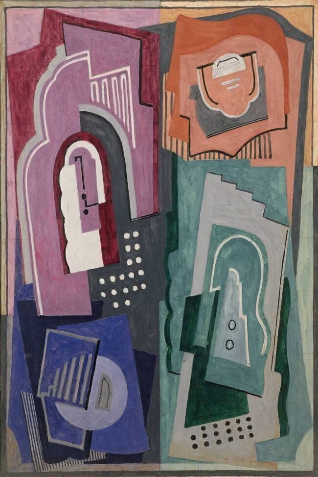 Five Element Composition Mainie Jellett