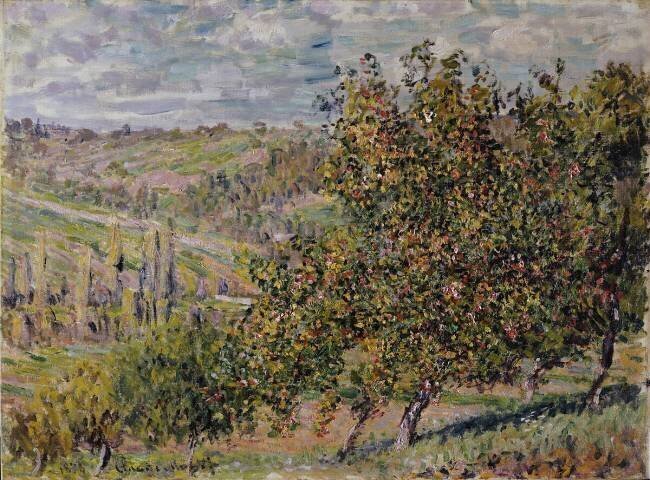 Fleur de pommier Claude Monet