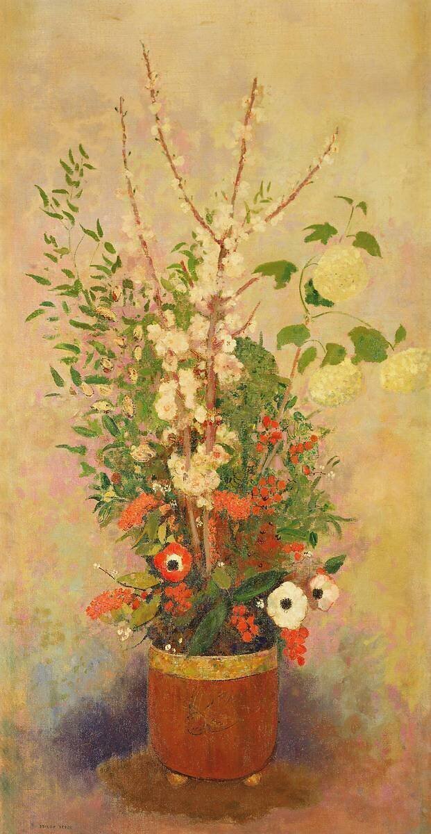 Fleurs Odilon Redon