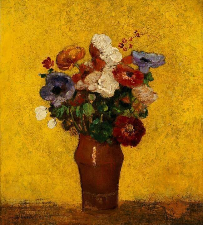 Fleurs Odilon Redon