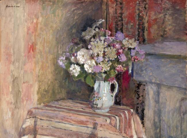 Fleurs dans un vase (1905) Edouard Vuillard