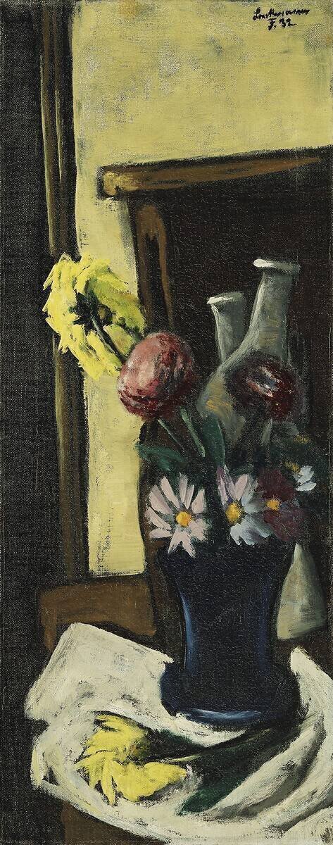 Fleurs d'automne Max Beckmann