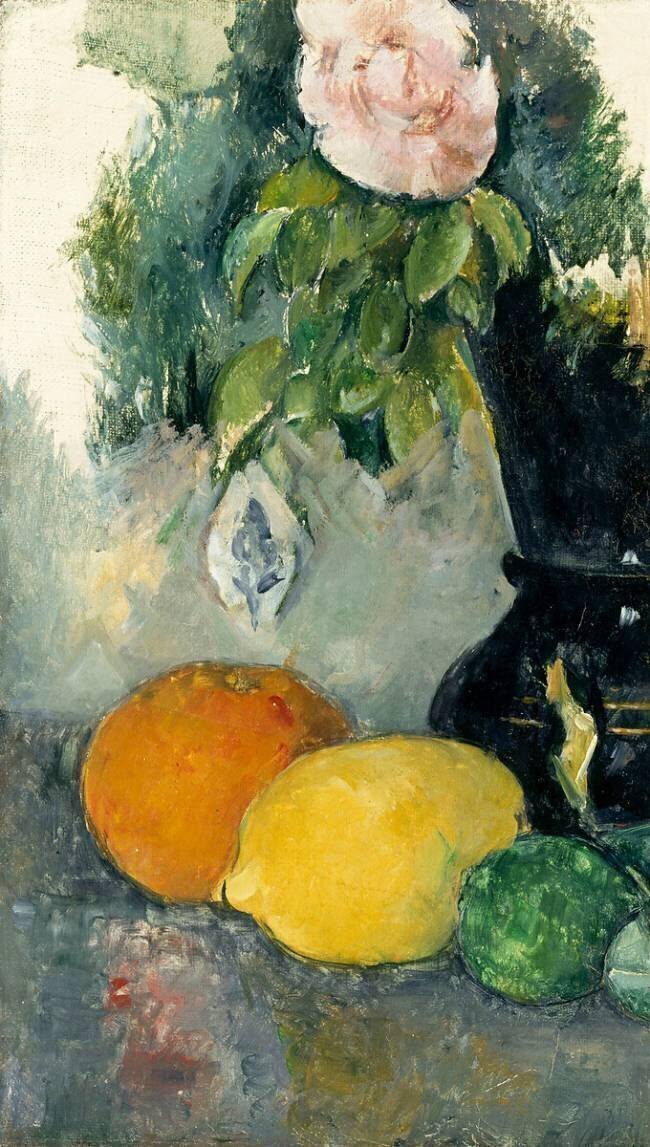 Fleurs et fruits Paul Cézanne