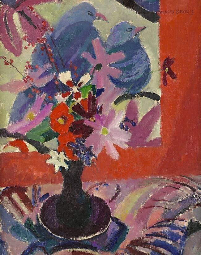 Fleurs et oiseaux Mildred Bendall