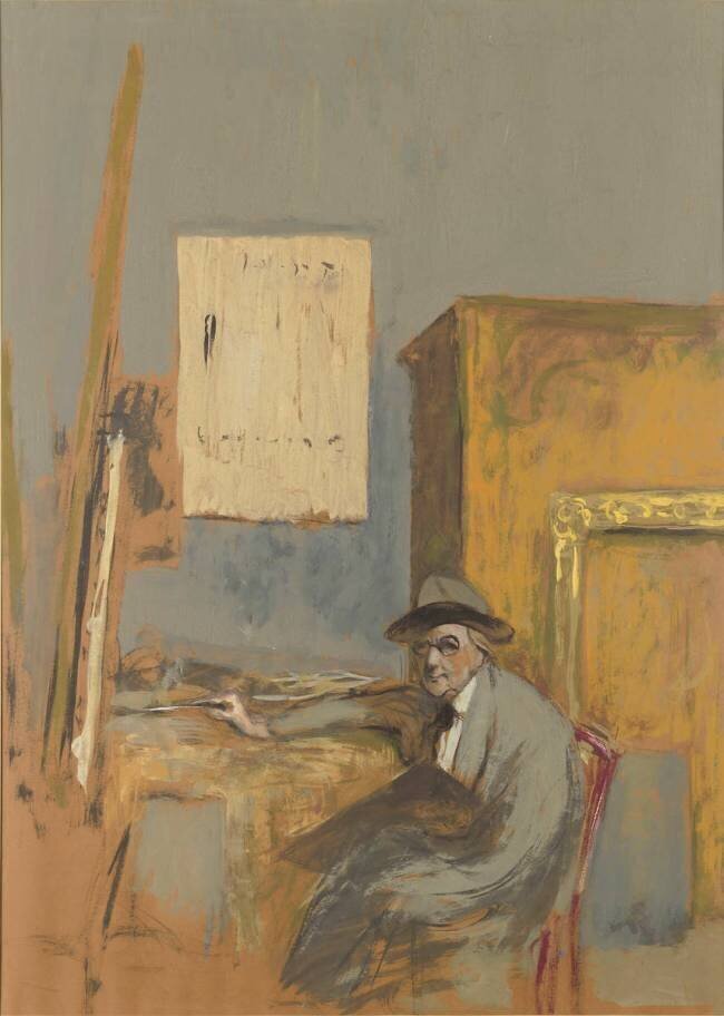 Forain dans son atelier Edouard Vuillard