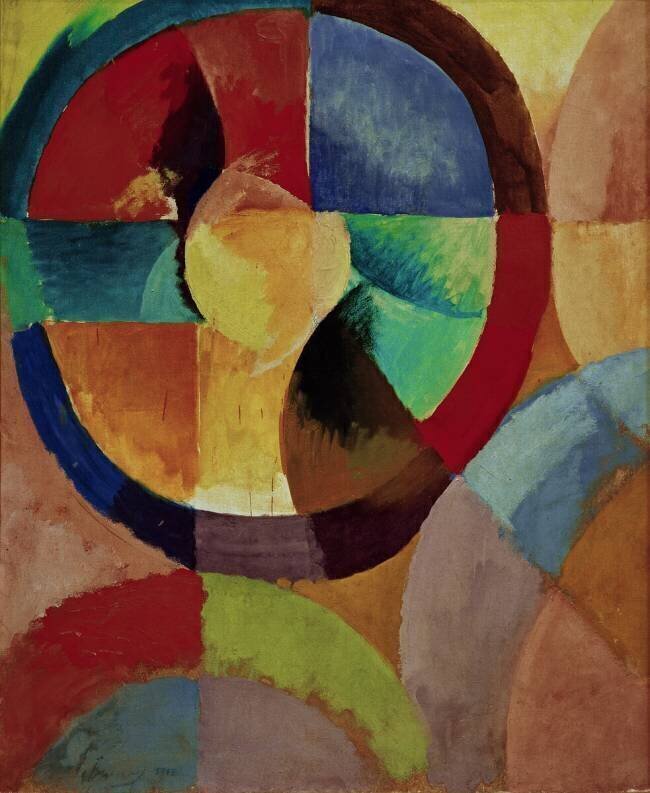 Formes Circulaires, Soleil No. 1 Robert Delaunay