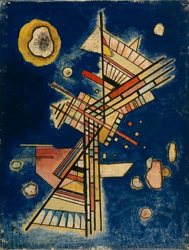 Fraîcheur sombre Wassily Kandinsky