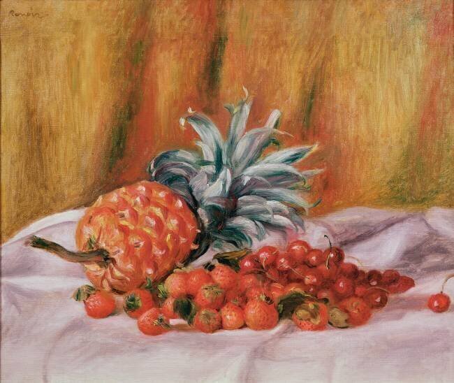 Fraises et ananas Auguste Renoir