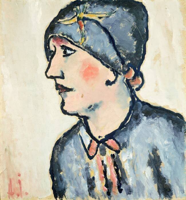 Frau Kirchhof Alexej von Jawlensky