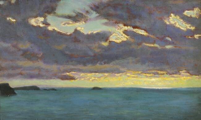 From Pentire Point Arthur Hughes