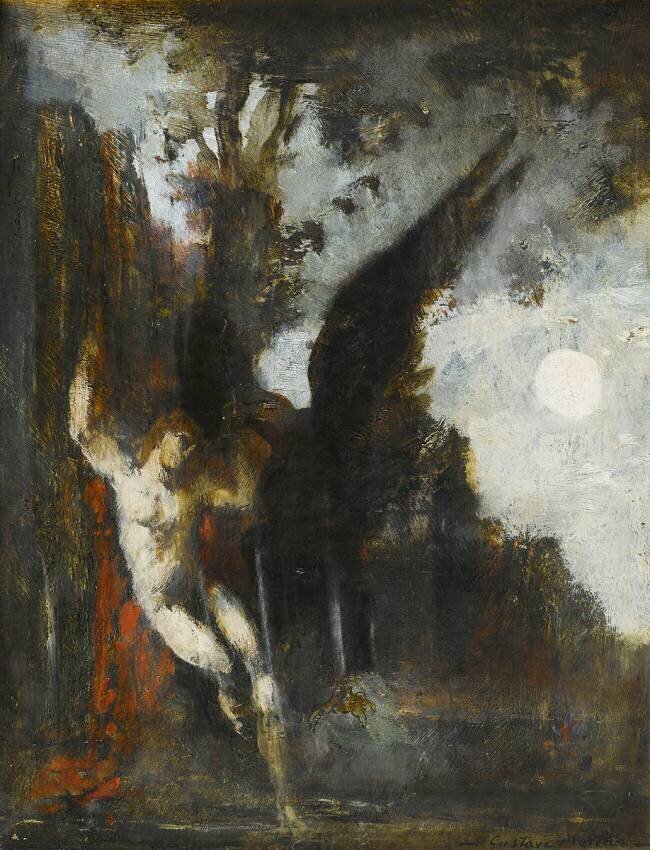 Ganymède Gustave Moreau