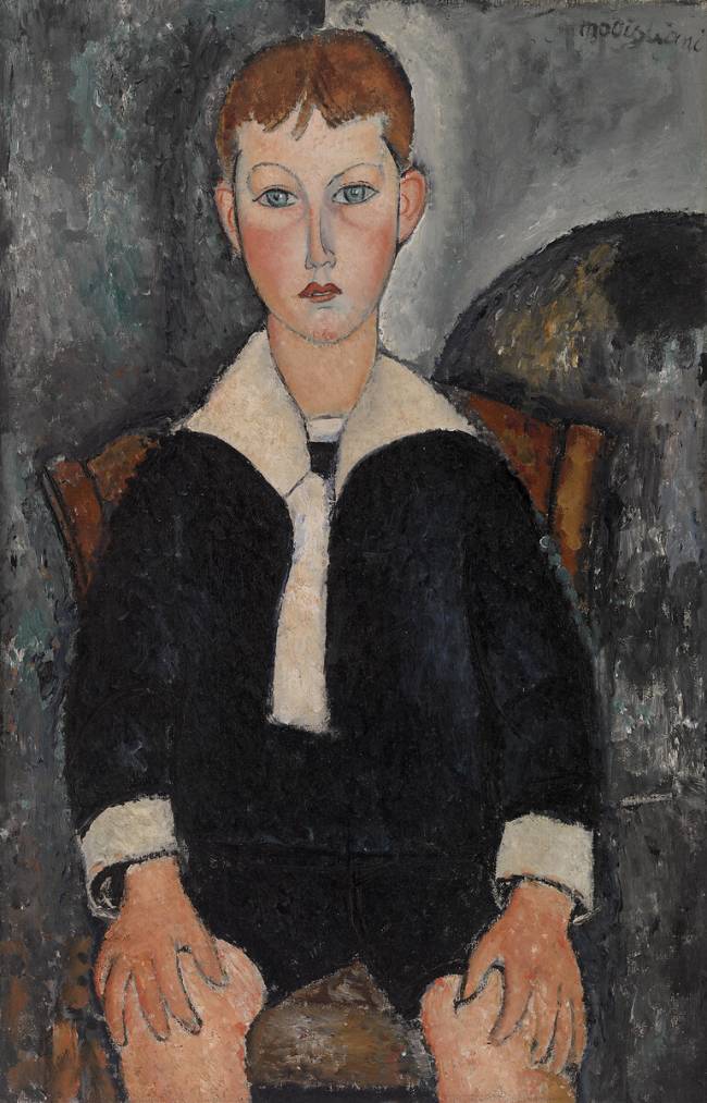 Garçon en costume de marin Amedeo Modigliani