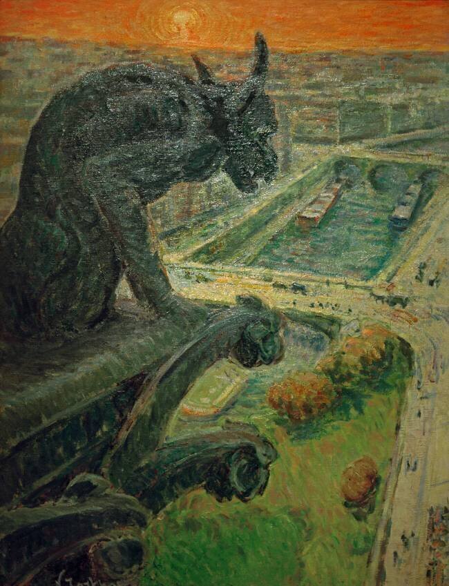 Gargouille de Notre Dame Nicolas Tarkhoff