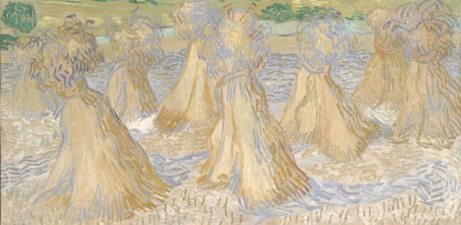 Gerbes de blé Vincent van Gogh