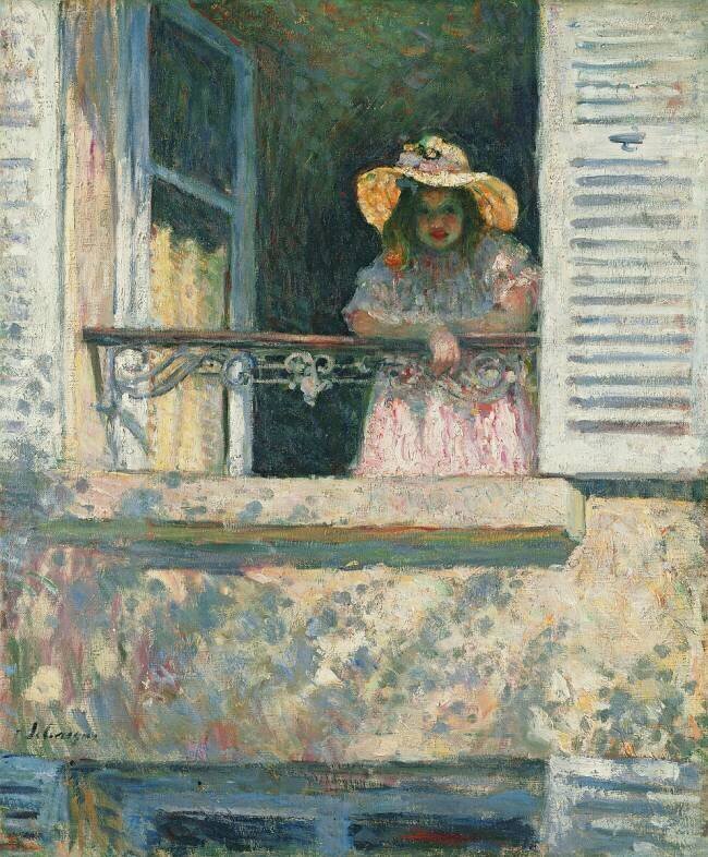Girl at the Window Henri Lebasque