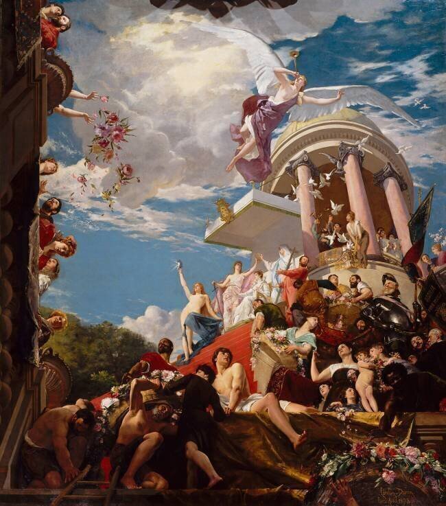 Gloriae Mariae Medicis, dit Le triomphe de Marie de Médicis Carolus-Duran