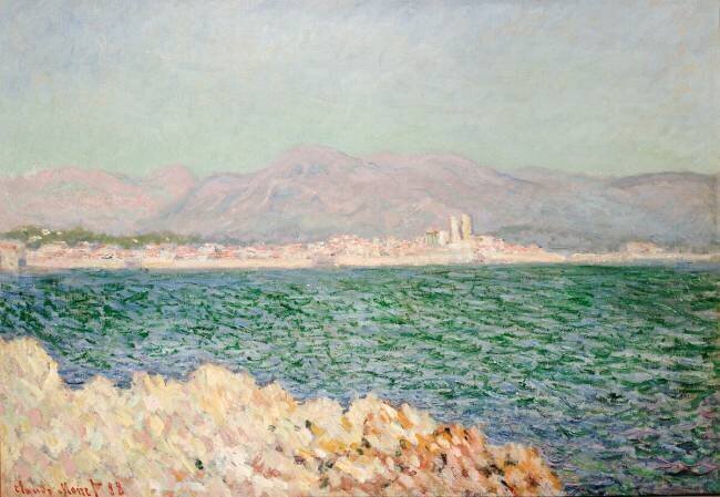 Golfe d'Antibes Claude Monet