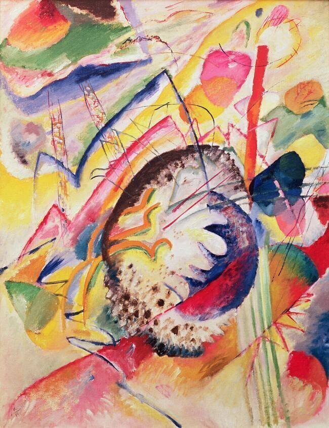 Grande étude Wassily Kandinsky