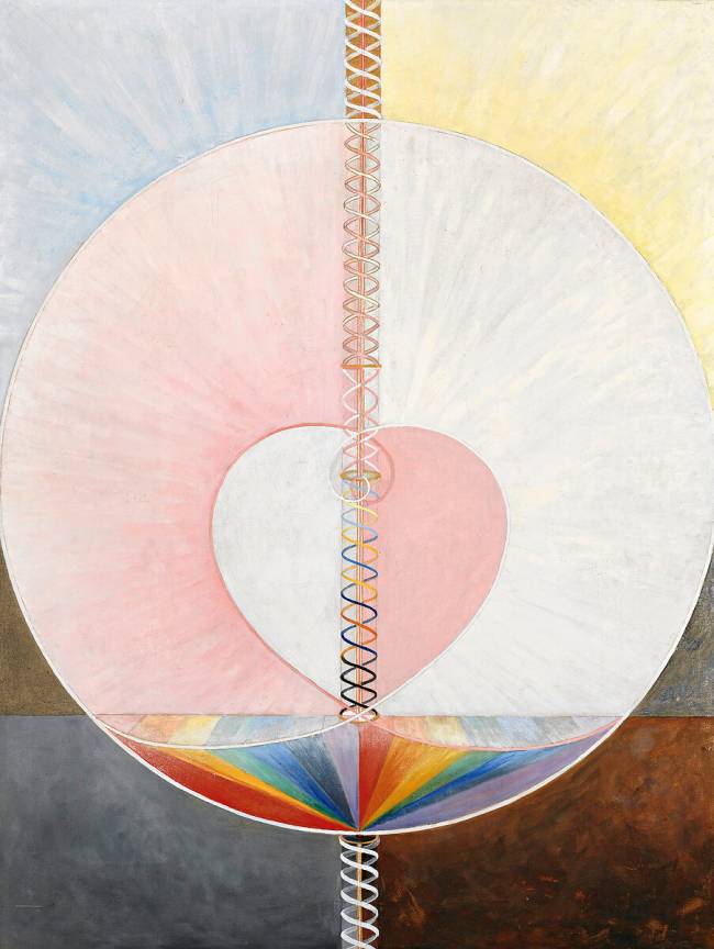 Groupe IX/UW, n° 25, La Colombe, n° 1 Hilma af Klint
